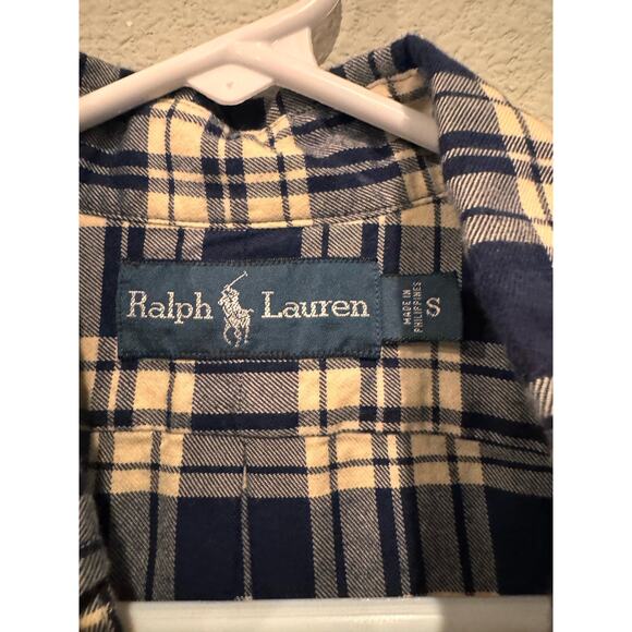 Ralph Lauren Men's Size Small Plaid Button Up Shirt Modern Fit - Picture 2 of 2